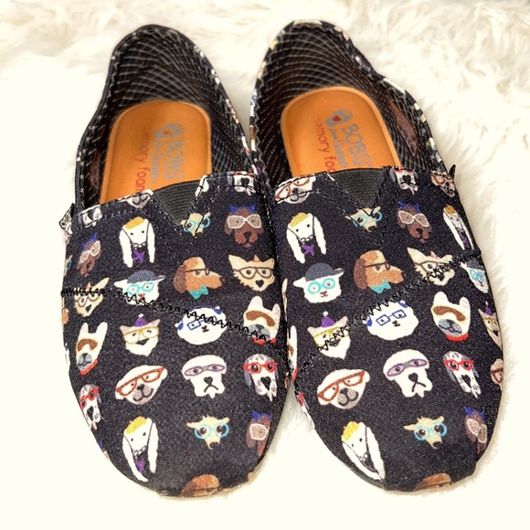 BOBS from Skechers Shoes - BOBS Dogs by Sketchers Memory Foam Slip on Shoes